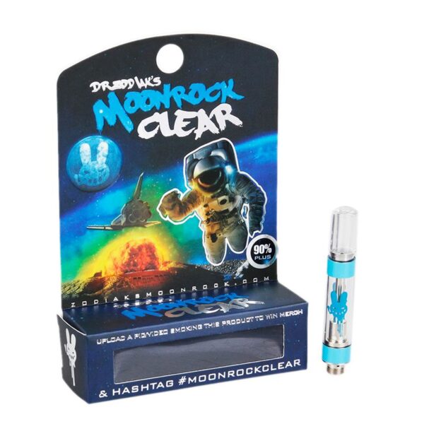 Dr. Zodiak's Moonrock Clear 510 THC Vape Cart - Razzle Dazzle