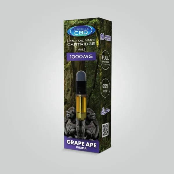 Grape Ape CBD Full Spectrum 510 Vape Cartridge 1000mg
